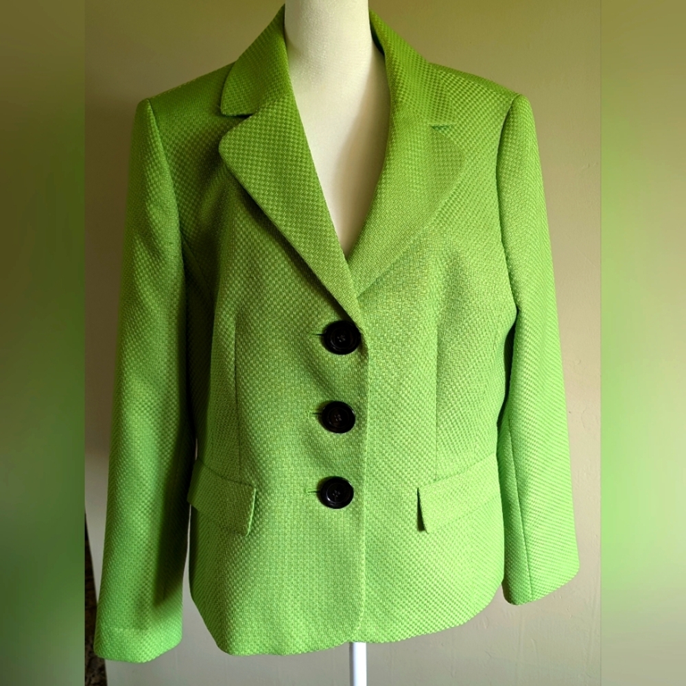 Kasper Women's Lime Green Blazer